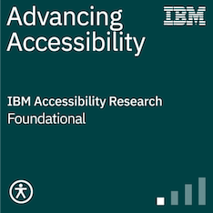 IBM Advancing Accessibility badge